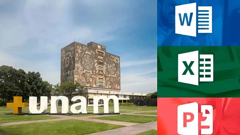 Cursos de Word, Excel y Power Point gratis en la UNAM